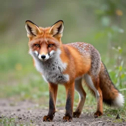mega fox as real fox 🦊