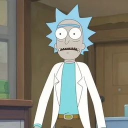 real life rick and morty, photorealistic, highly detailed, photo