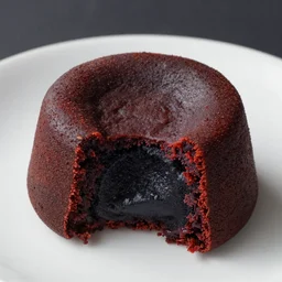 lava cake with real lava inside