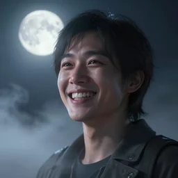 photorealistic portrait of toothless at moonlight, high detail, unreal engine 4k volumetric light, fog,