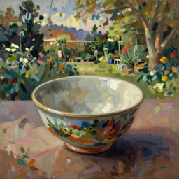 the little garden of paradise borrowing from master paintings perfectly shaped bowl the brush strokes merge imperceptibly vision from alex gray pieter s aenredam