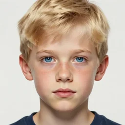 a detailed portrait of a blonde boy with blue eyes, digital concept art illustration, incredibly detailed and realistic, 8 k, sharp focus