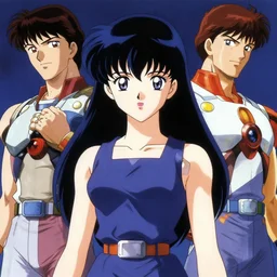 An anime portrait of beautiful girl still from Robotech 1985 by Stanley Artgerm Lau ,WLOP, Ilya Kuvshinov ,James Jean, Andrei Riabovitchev , symmetrical