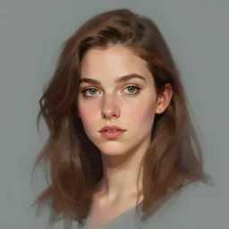 portrait of natalie wynn from contrapoints, digital art