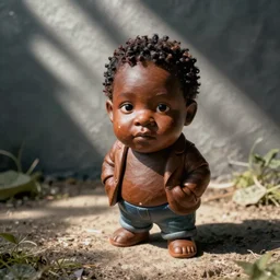 ! dream cctv footage of an african - american dwarf staring into the camera