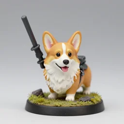 corgi wargaming miniature