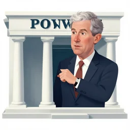 jerome powell robbing a bank