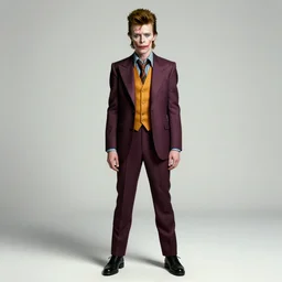 character full body portrait of david bowie as the joker | | realistic shaded, unpleasant face, bad looking, fine details, realistic shaded lighting poster by greg rutkowski, magali villeneuve, artgerm, jeremy lipkin and michael garmash and rob rey
