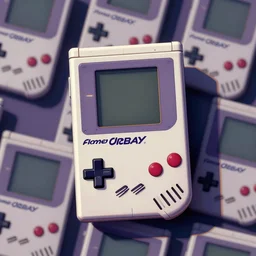 pattern retro console game boy famicom