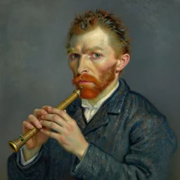formal portrait of piccolo!!!!!!!!!!, realistic, detailed, artstation, digital painting by ( ( ( vincent van gogh ) ) ), by eugene de blaas, by francois - leon benouville