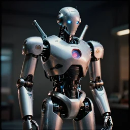 to keep me alive, just keep me alive,, cybertronic robot, cinematic, volumetric lighting, f 8 apeture, eastman 5 3 8 4 film,