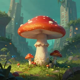 🏘️🍄digital Art, Greg rutkowski, Trending artstation,cinematic