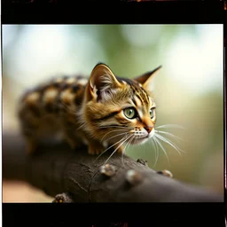 cat caterpillar, kodak photo, muted colors, depth of field