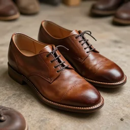 handcrafted shoes, DALL-E 2
