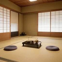 japanese tea room