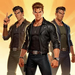 character art by mike deodato, cj johnson, absolute chad