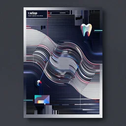 abstract beautiful background, card templmate, wallpaper, lines, 3 d shapes, glitches, trending behance, poster by wlop, tooth wu, greg rutkowski, beeple