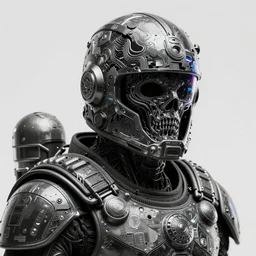 portrait of a space roman soldier, spqr. intricate abstract. cyberpunk, vhs glitch. full face broken helmet. intricate artwork. nightmare fuel. terrifying. empty oxygen tank. by Tooth Wu, wlop, beeple, dan mumford. octane render, trending on artstation, greg rutkowski very coherent symmetrical artwork. cinematic, hyper realism, high detail, octane render, 8k, iridescent accents, black and white