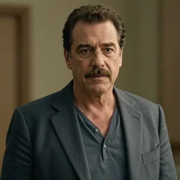 a real life version of michael de santa, realistic, hdr, rtx, cinematic