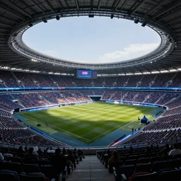 advanced future sporting arena event, raytracing, octane, global illumination, unreal engine 5