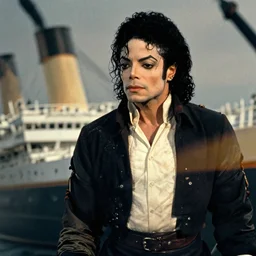 michael jackson as a survivor of the titanic