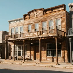 old cowboy town