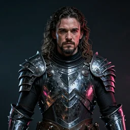 kit harington portrait, dystopia core, apocalyptic, armor, warrior, dramatic, sharp focus, fiction, neon, fantasy, hyper detailed, digital art, trending in artstation, cinematic lighting, studio quality, smooth render, unreal engine 5 rendered, octane rendered, art style and nixeu and wlop and krenz cushart