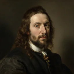 portrait of hauntzer by rembrandt, featured on artstation