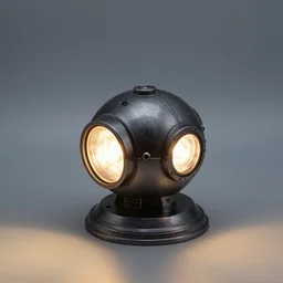 small sci - fi movie prop with lights