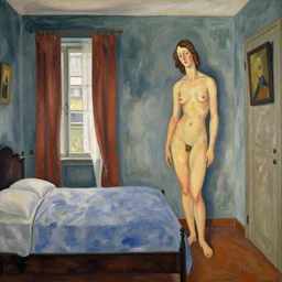 a bedroom by amedeo modigliani
