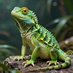 Nancy Peloci as a lizard