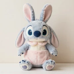 stitch dressed like a bunny
