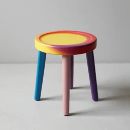 the rainbow stool by tadao ando