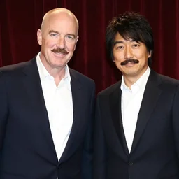 white steve harvey meeting japanese steve harvey, inside steve harvey mustache