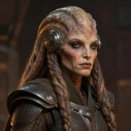 concept art of a neimoidian alien from star wars by greg rutkowski, detailed portrait, very very beautiful art, artstation hq.