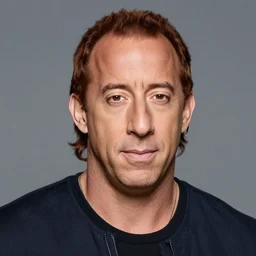 Vin Diesel with a mullet wig