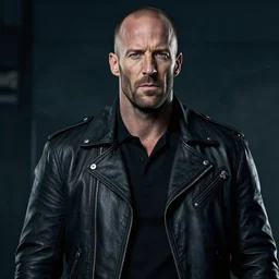 Jason Statham as ghost rider 4K detail Digital art