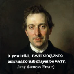 you will own nothing and you will be happy by james ensor