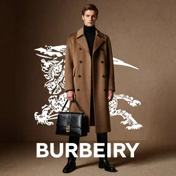Burberry advertising campaign poster