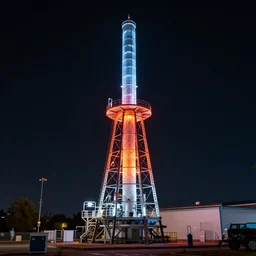 Bernoulli effect tower power generator, 8K HD, digital art, trending on artstation