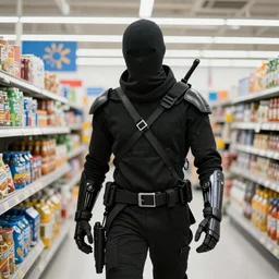 cyborg ninja in walmart