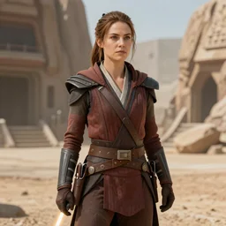 Karen Gillan as Mara Jade from Star Wars, 4K Octane Render