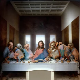 aliens in the Last Supper