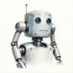 a watercolor painting character portrait of a robot machine mutant in the style of jean giraud in the style of moebius trending on artstation deviantart pinterest detailed realistic hd 8 k high resolution
