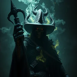 witch of hell cubism highly detailed octane render unreal engine
