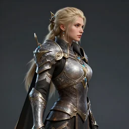 a beautiful and detailed profile of zorya, destiny 2, unreal engine, intricate armor details, concept art by joseph cross and andree wallin