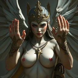 goddess of war, accurate anatomy, only two hands, highly detailed, digital painting, artstation, concept art, smooth, sharp focus, illustration, unreal engine 5, 8 k, art by ross tran and greg rutkowski and alphonse mucha