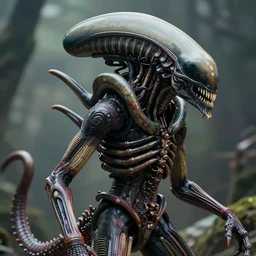 xenomorph. intricate, highly detailed, photorealistic, film still, undefined idealism, by vdragan bibin.