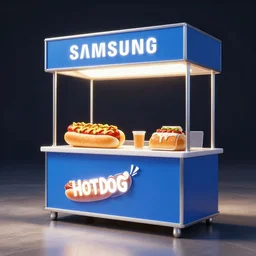 samsung hotdog stand