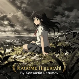 Kagome higurashi. By Konstantin Razumov, highly detailded